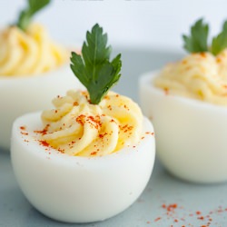 Deviled Eggs with Horseradish