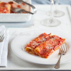 Cannelloni With Zucchini, Ricotta