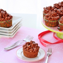 Chocolate Yogurt Cupcakes