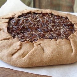 Onion & Zucchini Galette