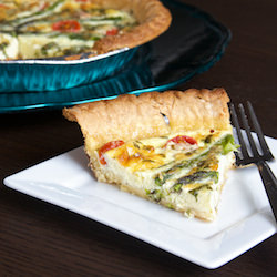 Asparagus and Goat Cheese Tart