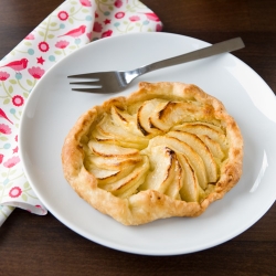 Apple-Frangipane Galettes