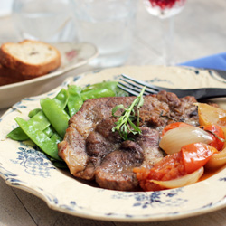 Tarragon Pork Steaks