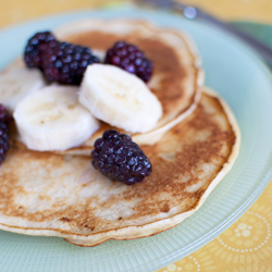 Banana Buttermilk Pancakes