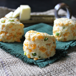 Scallion Cheddar Scones