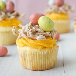 Bird’s Nest Cupcakes