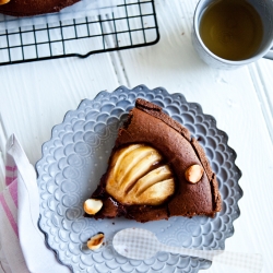 Chocolate Pear Tart