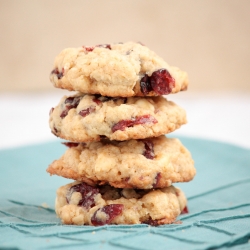 Cranberry White Chocolate Cookies