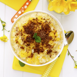 Mango Rice Pudding