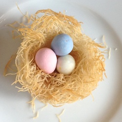 Edible Easter Egg Nests