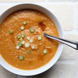 Miso Ginger Carrot Soup