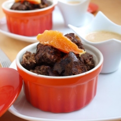 Chocolate Orange Bread Pudding