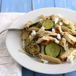 Roasted Zucchini Pasta