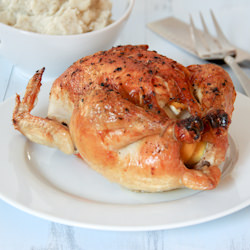 Lemon & Garlic Roast Chicken