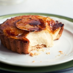 Pear Vanilla Bean Brûlée Tarts