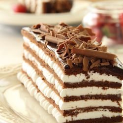 Flourless Chocolate Layer Cake