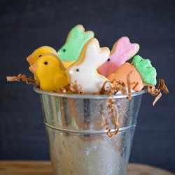 Frosted Easter Cookies