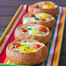 Eggs and Bacon Bowls