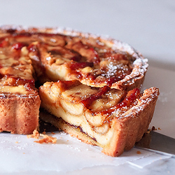 Caramelised Banana Tart