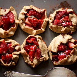 Rustic Strawberry Galette