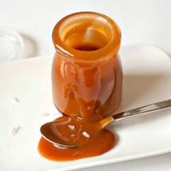 Blue Persian Salt Caramel Sauce