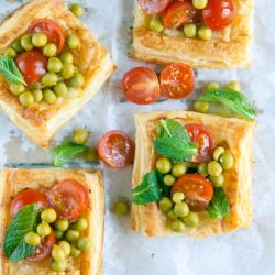 Artichoke and Feta Tarts