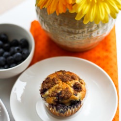 Blueberry Muffins,Cinnamon Streusel