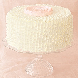 Ruffle Cake for Easter