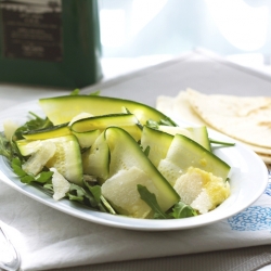 Ribboned Zucchini-Parmesan Salad