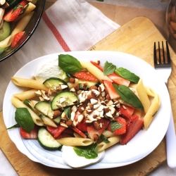 Strawberry Pasta Salad