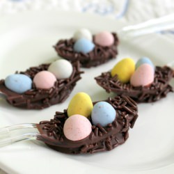 Chocolate Easter Egg Baskets