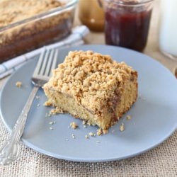 Peanut Butter & Jelly Coffee Cake