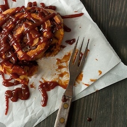 BBQ Pulled Pork Cinnamon Rolls