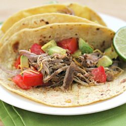 Slow Cooker Pulled Pork Tacos