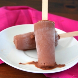 Rich Chocolate Yogurt Pops