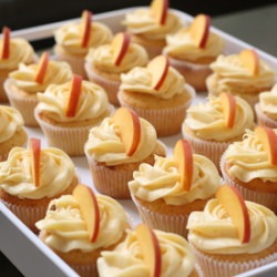 Peach Cupcakes