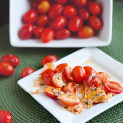 Cheesy Cherry Tomatoes