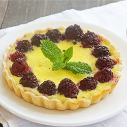 Custard & Berry Tarts