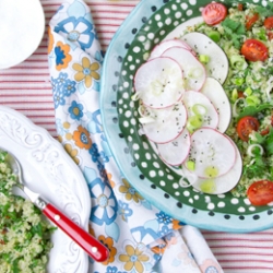 Quinoa Radish Salad