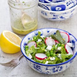 Radish and Pea Spring Salad