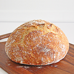 Rustic No-Knead Bread