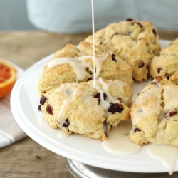 Cranberry Orange Scones