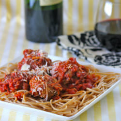 Spinach & Almond Pesto Meatballs