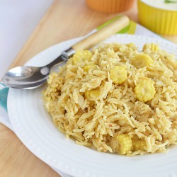 Baby Corn Pulao