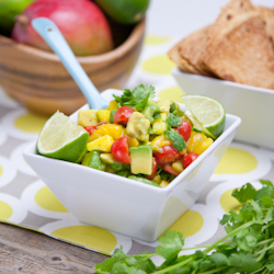 Fresh Mango Avocado Salsa