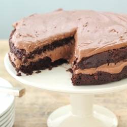 The BEST Homemade Chocolate Cake