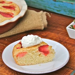 Farmhouse Strawberry Cake