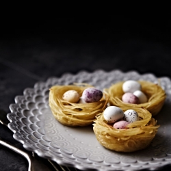 Edible Easter Egg Nests