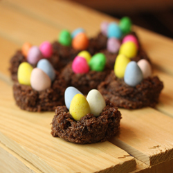 Easter Nest Macaroons