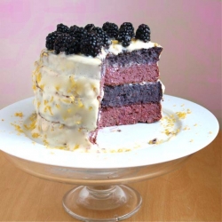 Raspberry Blueberry Cake